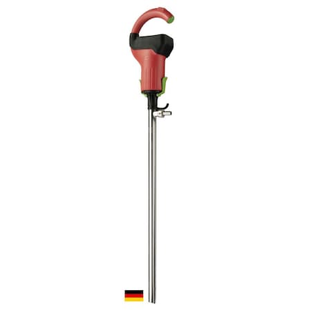 Flux Drum Pump, Stainless Steel, 27" Long, Battery Operated Motor, 100 Watts Power 24-ZORO0070